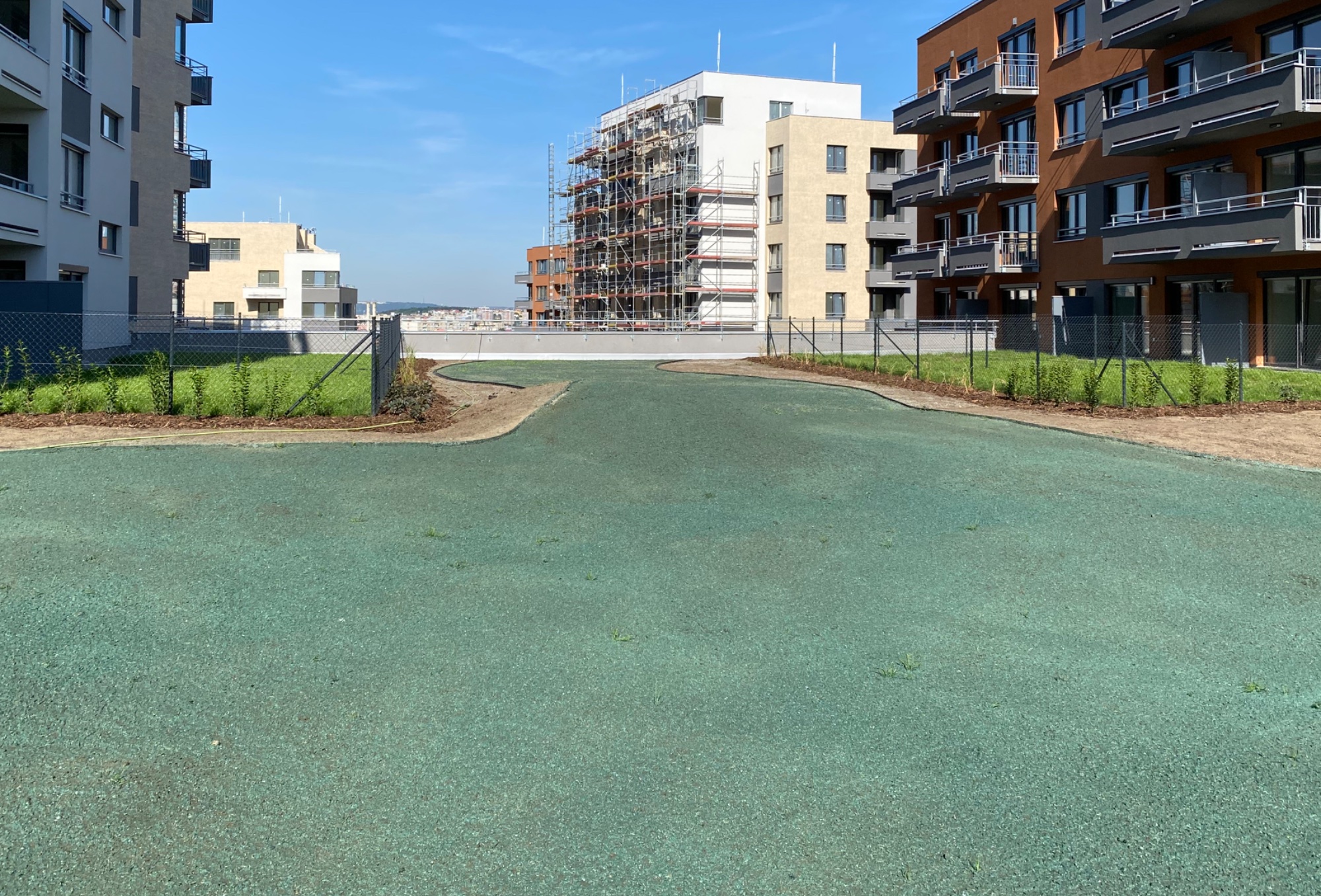 Okolí bytové výstavby